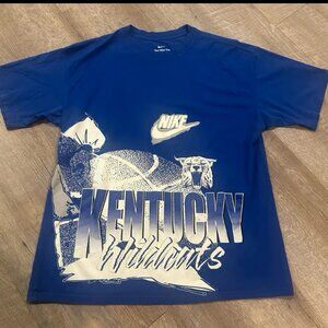 Nike Tee University Kentucky Wildcats UK T Shirt Mens Medium